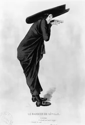 Bazile, Illustration from Act II Scene 8 of 